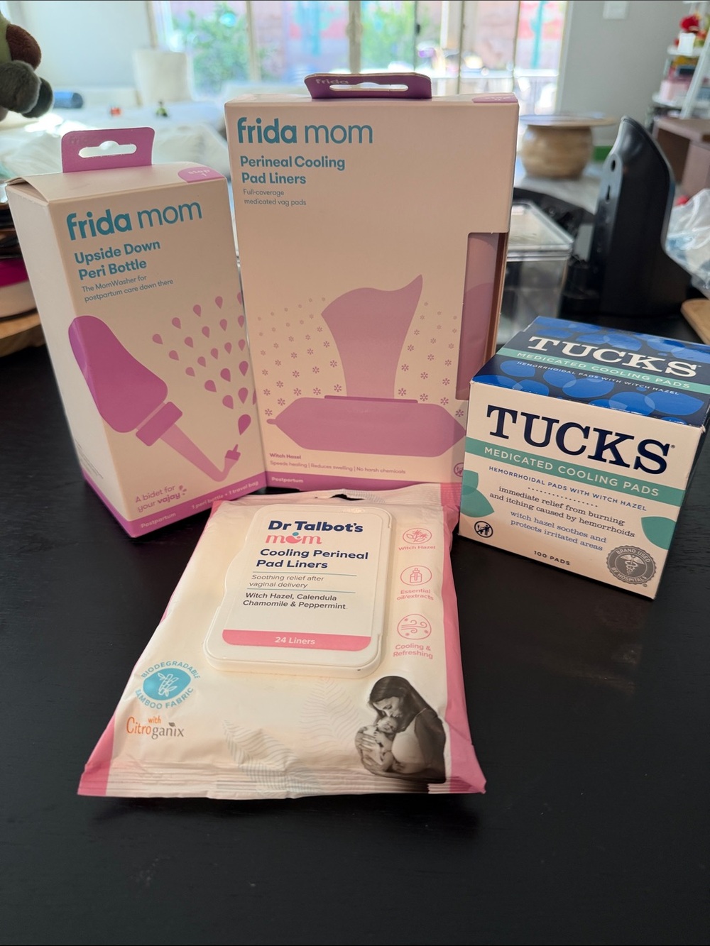 Postpartum Liner and peri bottle bundle